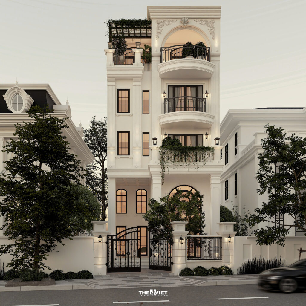 BIỆT THỰ TÂN CỔ ĐIỂN CHÂU ÂU