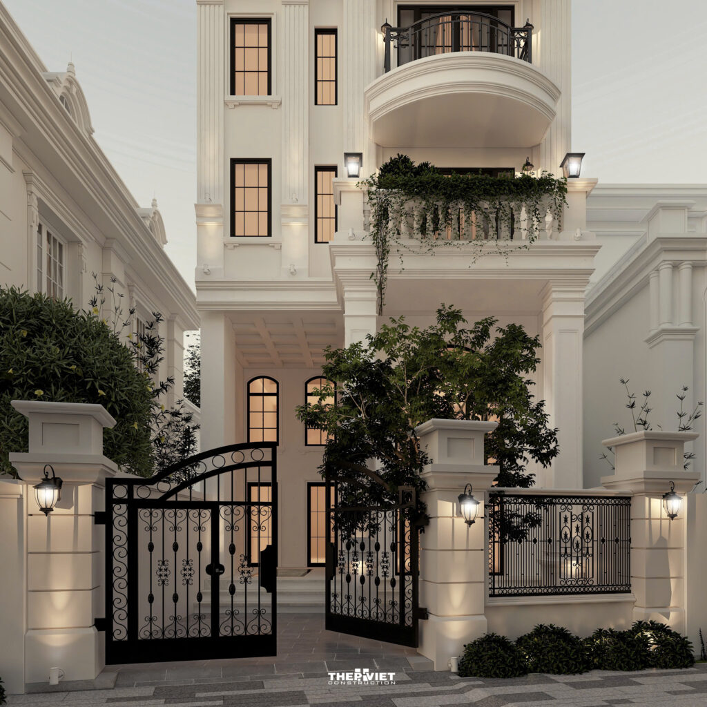 BIỆT THỰ TÂN CỔ ĐIỂN CHÂU ÂU