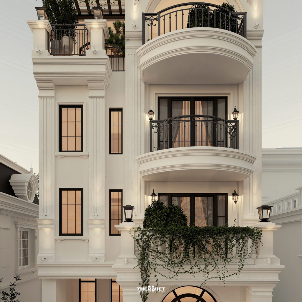 BIỆT THỰ TÂN CỔ ĐIỂN CHÂU ÂU